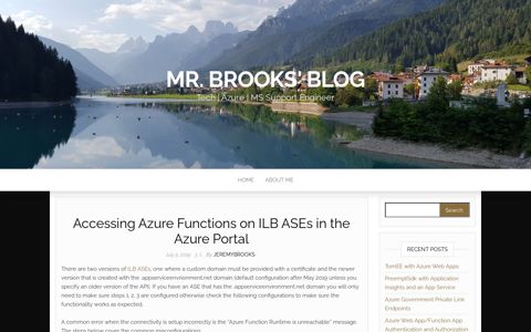 Accessing Azure Functions on ILB ASEs in the Azure Portal ...