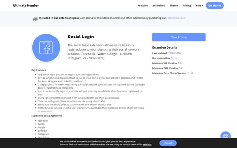 Social Login | Ultimate Member