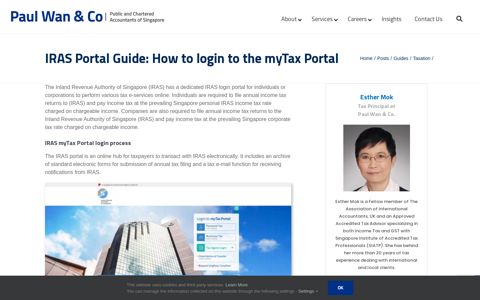 IRAS Portal Guide: How to login to the myTax Portal | Paul ...