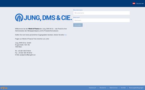 financial-1 - Login - Jung, DMS & Cie. GmbH