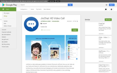 JioChat: HD Video Call - Apps on Google Play