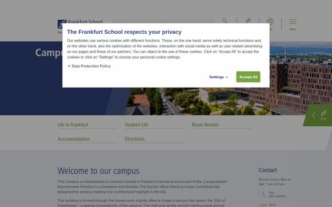 Campus Frankfurt | Frankfurt School