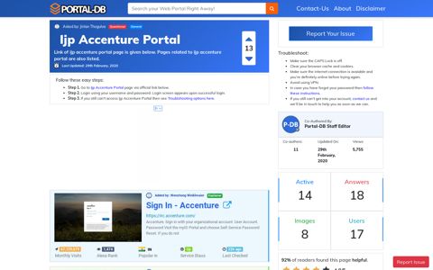 Ijp Accenture Portal