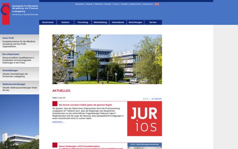 Startseite - Hochschule für Verwaltung und Finanzen ...