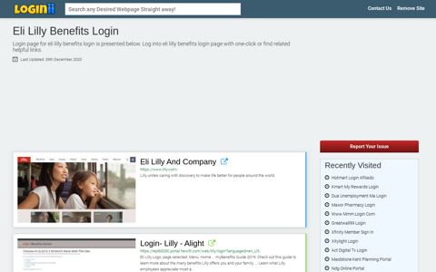 Eli Lilly Benefits Login - Loginii.com