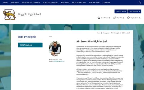 RHS Principals / RHS Principals - Ringgold School District