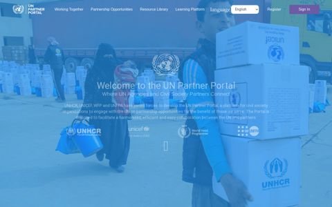 UN Partner Portal - Where UN Agencies and Civil Society ...
