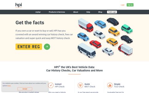 HPI | Car Check, Vehicle Valuations & MOT History Check