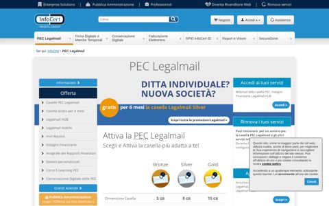 PEC Legalmail | Posta Elettronica Certificata | InfoCert