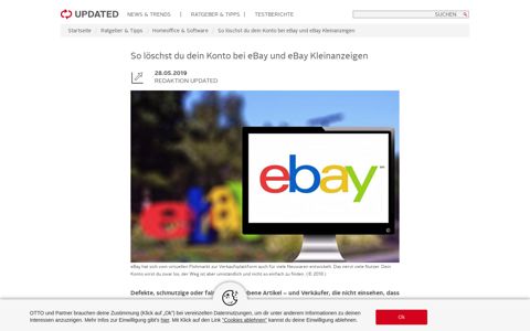 So löschst du dein Konto bei eBay | UPDATED - Otto