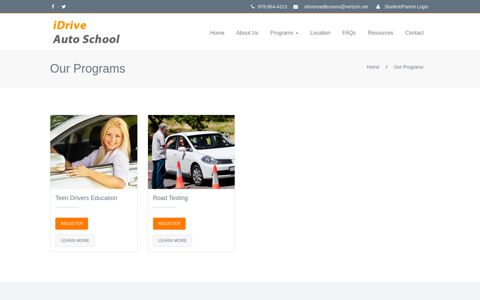register - iDrive Auto School