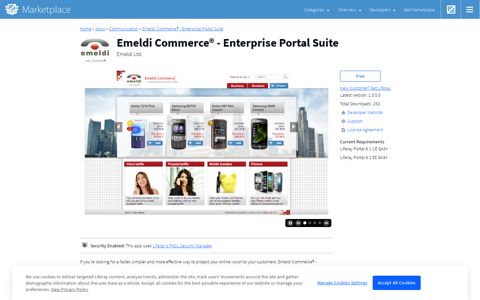 Emeldi Commerce® - Enterprise Portal Suite - Liferay