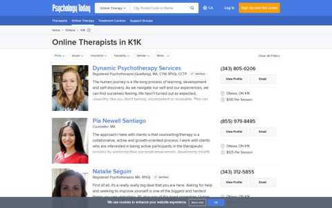 Online Therapist K1K - Psychology Today