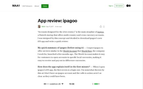 App review: ipagoo. “Accounts designed for the 21st… | by ...