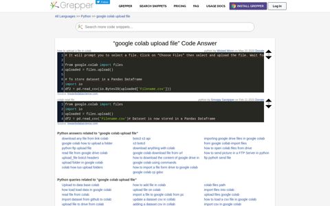 google colab upload file Code Example - code grepper