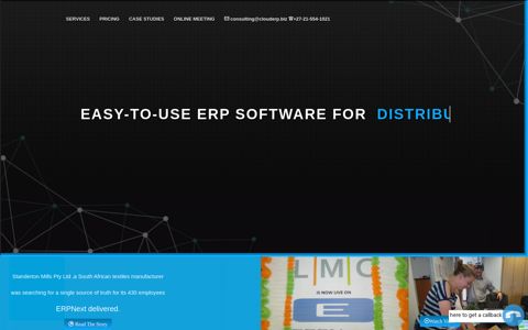 erpnext demo - ERP software