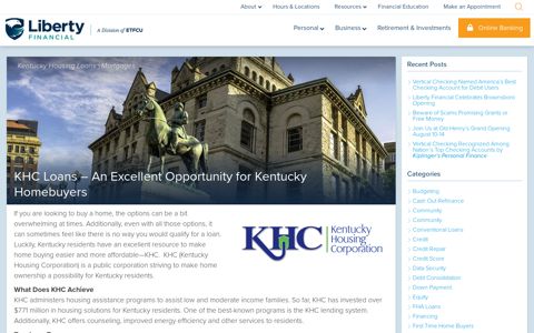 KHC Loans – An Excellent Opportunity for Kentucky ...