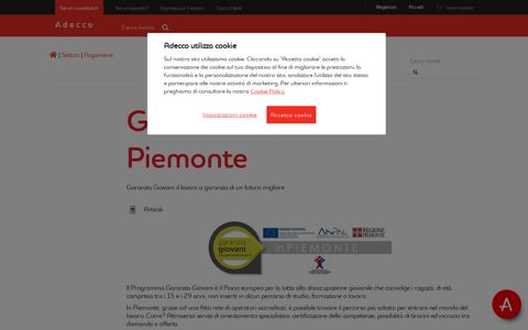 Garanzia Giovani Piemonte | Adecco