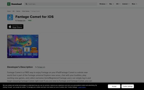 Fantage Comet - Free download and software reviews - CNET ...