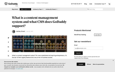 What is a content management system and what ... - GoDaddy