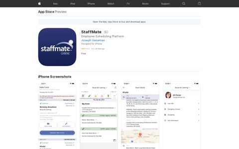 ‎StaffMate on the App Store