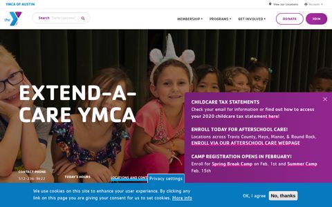 Extend-A-Care YMCA | YMCA of Austin