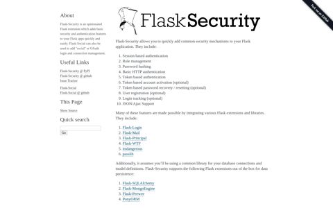 Flask-Security — Flask-Security 3.0.0 documentation
