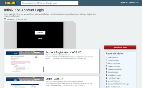 Infinix Xos Account Login - Loginii.com