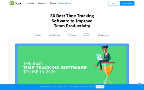 28 Best Time Tracking Software to Improve Team Productivity ...