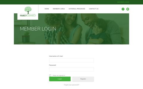 Login – Family Connect GC