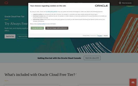 Oracle Cloud Free Tier | Oracle