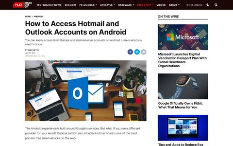 How to Access Hotmail and Outlook Accounts on Android