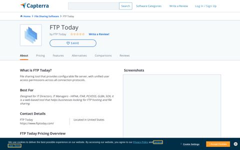 FTP Today Reviews and Pricing - 2020 - Capterra