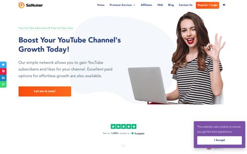 Free YouTube Subscribers | Free YouTube Likes