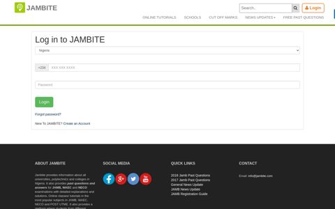 Login | Jambite.com