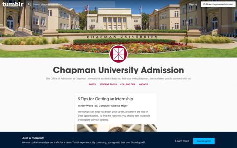 5 Tips for Getting an Internship - Chapman University Admission