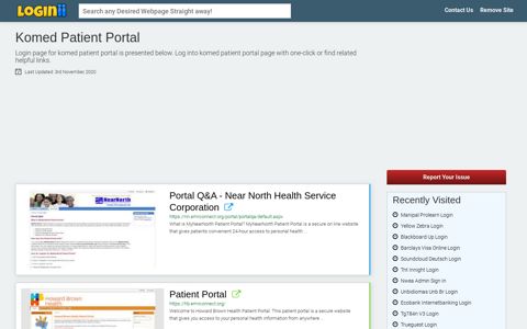 Komed Patient Portal - Loginii.com