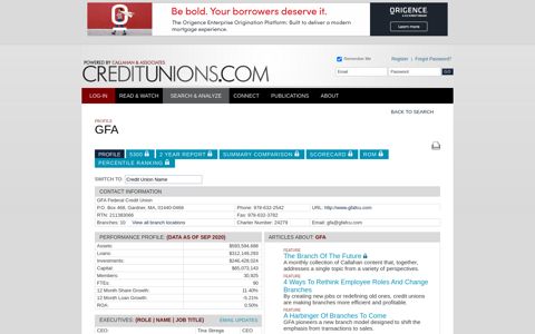 GFA Federal Credit Union - CreditUnions.com