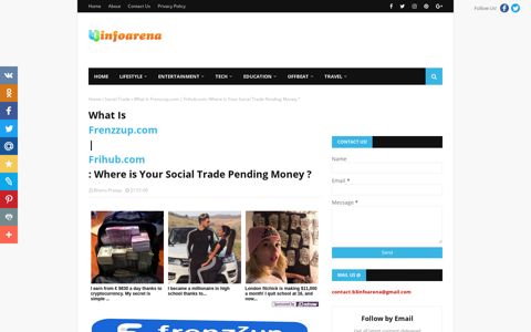 What Is Frenzzup.com | Frihub.com: Where is Your Social ...