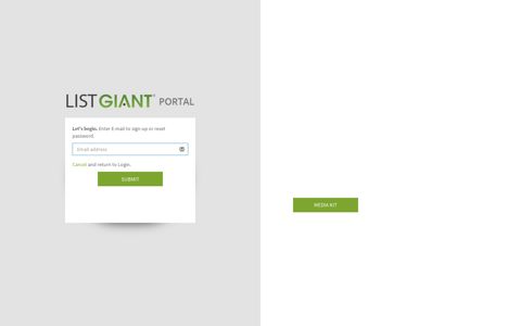 Sign Up - List Giant Portal