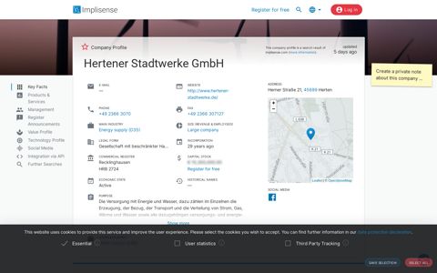 Hertener Stadtwerke GmbH | Implisense