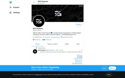 EGZ Esports (@EGZeSports) | Twitter