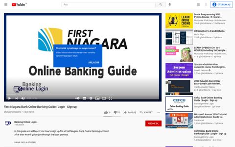 First Niagara Bank Online Banking Guide | Login - Sign up ...