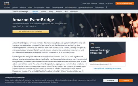 Amazon EventBridge | Event Bus | Amazon Web Services