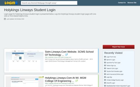Holykings Linways Student Login - Loginii.com
