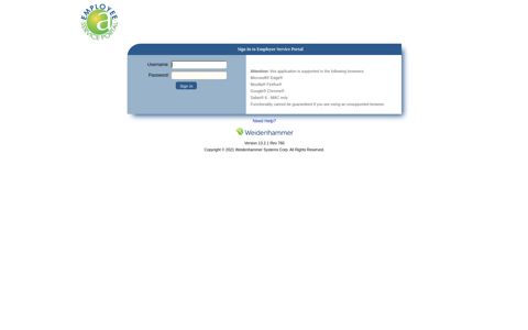 Employee Service Portal
