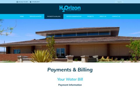 Payments & Billing – Horizon Regional Municipal Utility District