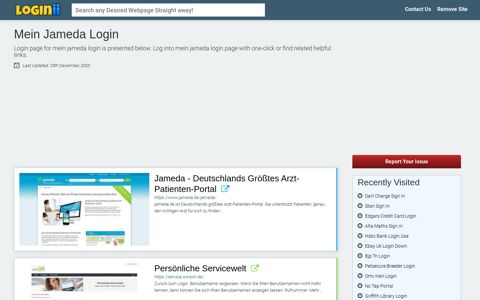 Mein Jameda Login - Loginii.com