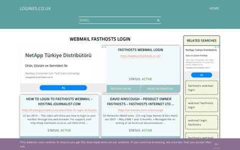 webmail fasthosts login - General Information about Login