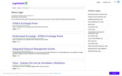 Ifmsa Login IFMSA Exchange Portal - http://exchange.ifmsa ...